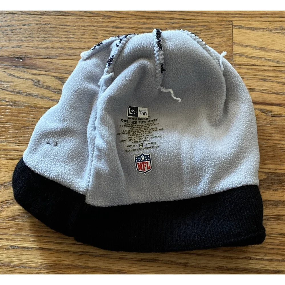 Pittsburgh Steelers NewEra Cuff Knit Hat with Pom OSFM